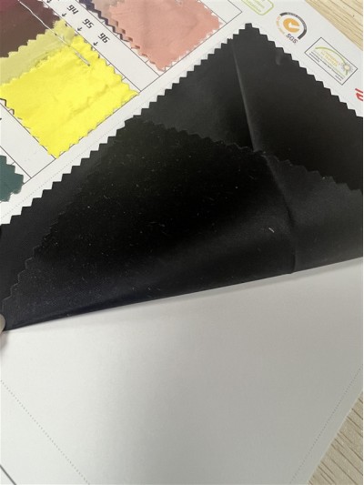 GZ-TY  再生記憶布 單布 工藝：抗靜電+抗皺+RPET   成分：100%P  幅寬：153CM    細節-1